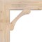Ekena Millwork Legacy Block Smooth Bracket, Douglas Fir, 5 1/2"W x 24"D x 24"H BKT06X24X24LEC05SDF - alternate 2